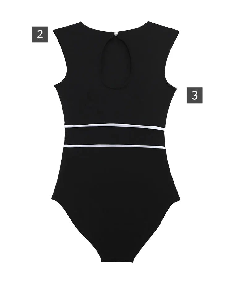 Brie Solid Color Swimsuit